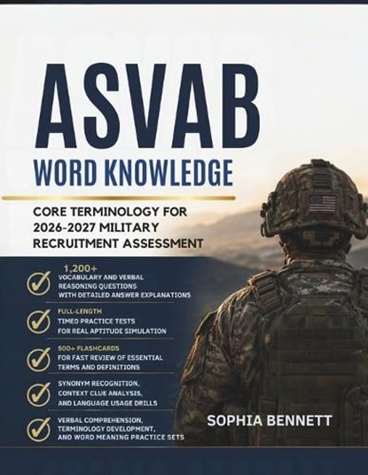 ASVAB Word Knowledge, Sophia Bennett - Paperback - 9798198709126