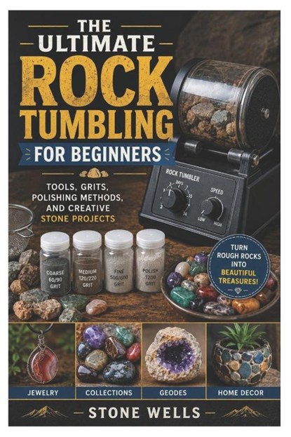 The Ultimate Rock Tumbling For Beginners, Stone Wells - Paperback - 9798198726598