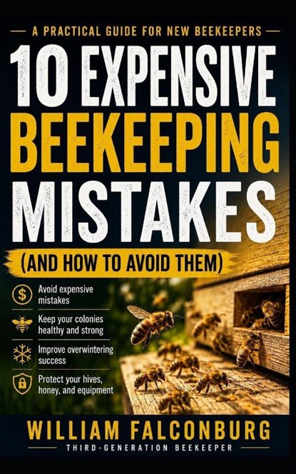 10 Expensive Beekeeping Mistakes, William Falconburg - Paperback - 9798199130974