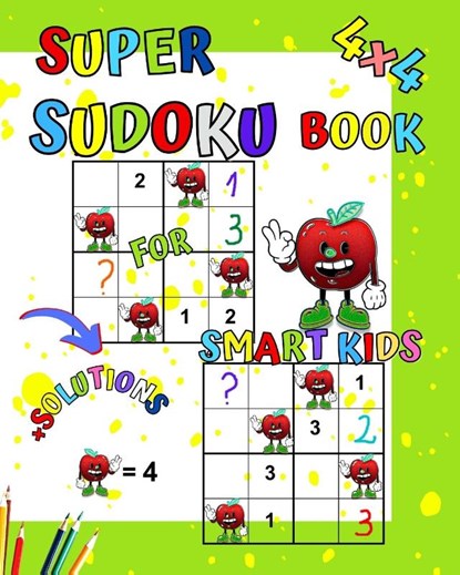Super Sudoku Book for smart kids, Maryan Ben Kim - Paperback - 9798210408525