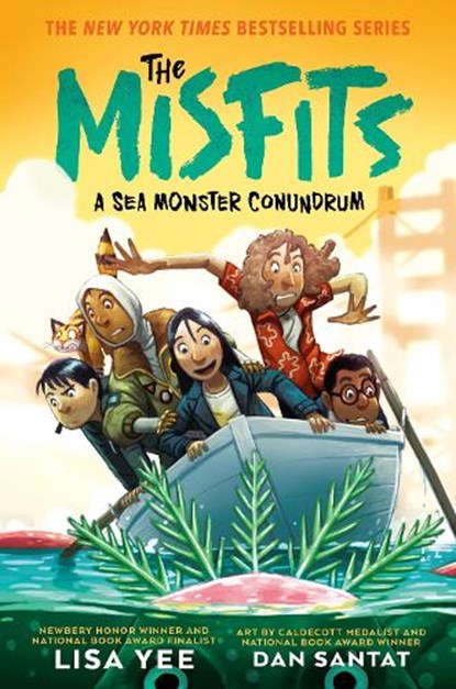 A Sea Monster Conundrum (The Misfits), Lisa Yee ; Dan Santat - Gebonden - 9798217023776