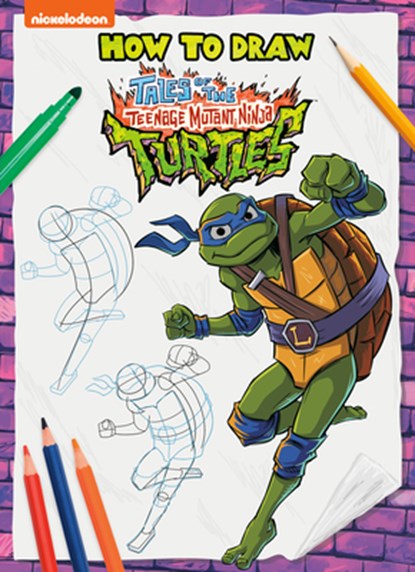 How to Draw the Teenage Mutant Ninja Turtles, Random House - Paperback - 9798217025961