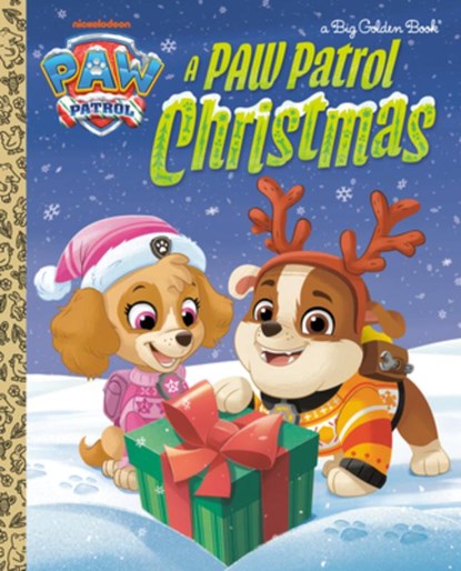 A Paw Patrol Christmas, Golden Books - Gebonden - 9798217029204