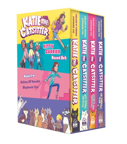 Katie the Catsitter: Kitty Carrier Box Set (Books 1-4), Colleen AF Venable ; Stephanie Yue - Gebonden - 9798217032198