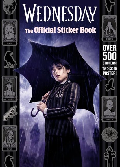Wednesday the Official Sticker Book, Random House - Paperback - 9798217032372