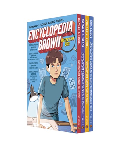 Encyclopedia Brown Detective Box Set (4-Book Box Set), Donald J. Sobol - Paperback - 9798217042241