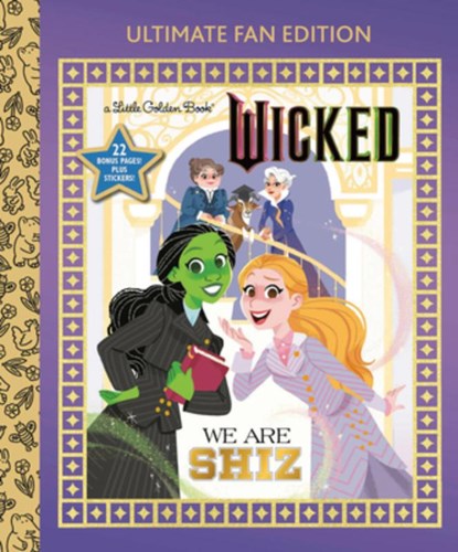 We Are Shiz: Ultimate Fan Edition (Universal Pictures Wicked): 22 Bonus Pages! Stickers!, Mary Man-Kong - Gebonden - 9798217123711