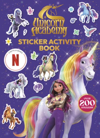Unicorn Academy Sticker Activity Book, Random House - Paperback - 9798217124763