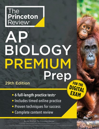 Princeton Review AP Biology Premium Prep, 29th Edition, The Princeton Review - Paperback - 9798217125036