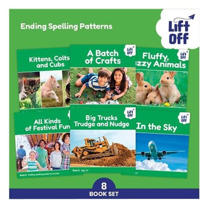 Phonic Books Lift Off Readers Ending Spelling Patterns, Phonic Books - Paperback - 9798217129669