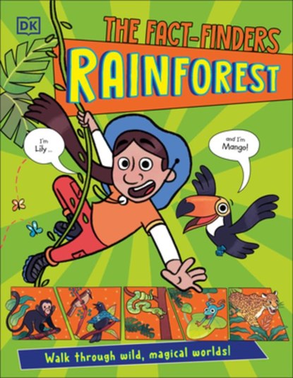 The Fact-Finders Rainforest: Walk Through Wild, Magical Worlds!, DK - Paperback - 9798217133833