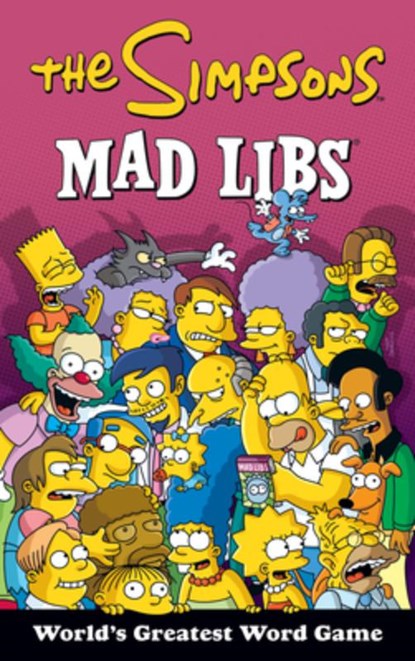 The Simpsons Mad Libs, Mad Libs - Paperback - 9798217140930