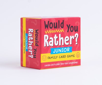 Would You Rather? Junior: Family Card Game, Zeitgeist - Losbladig - 9798217151363