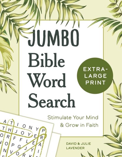Jumbo Bible Word Search, David Lavender ; Julie Lavender - Paperback - 9798217151530