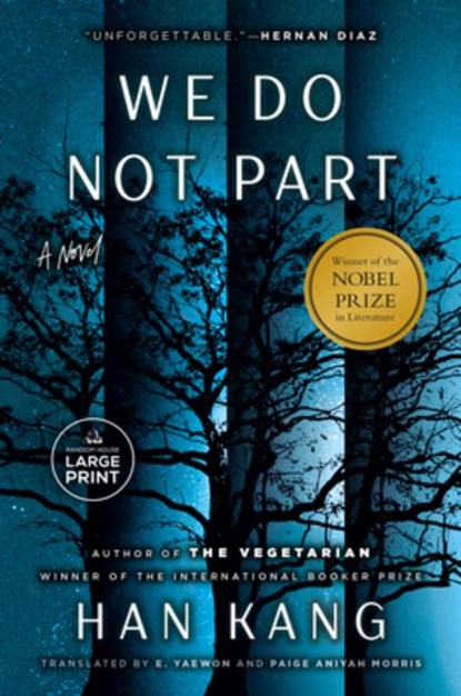 We Do Not Part, Han Kang - Paperback - 9798217162741