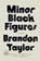 Minor Black Figures, Brandon Taylor - Paperback - 9798217168996