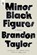 Minor Black Figures, Brandon Taylor - Paperback - 9798217179084