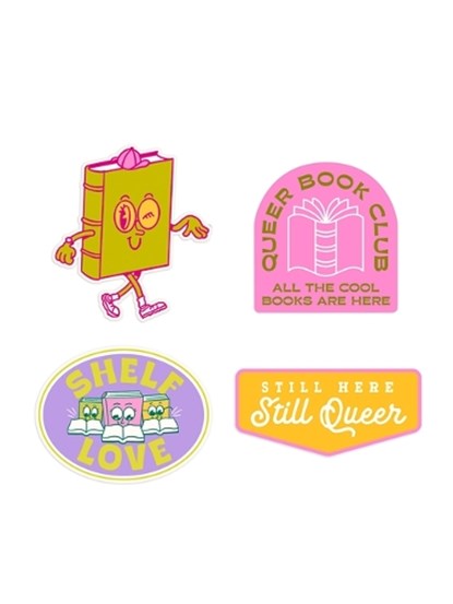 Still Here, Still Queer Pride Stickers - Sticker Set of 4, Out of Print - Gebonden - 9798217219759