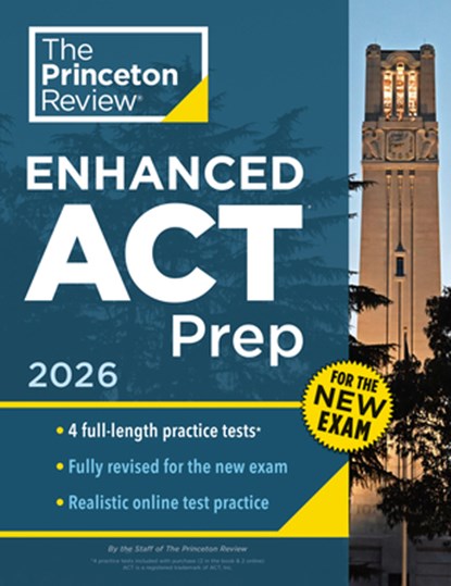 Princeton Review Enhanced ACT Prep, 2026, Princeton Review - Paperback - 9798217223817