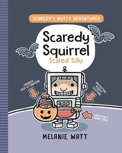 Scaredy Squirrel Scared Silly: (A Graphic Novel), Melanie Watt - Paperback - 9798217225712