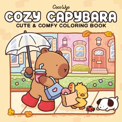 Cozy Capybara: Coloring Book for Adults and Kids, Coco Wyo - Paperback - 9798217229277