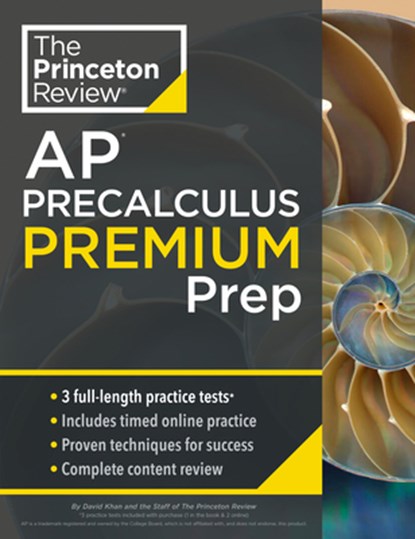 Princeton Review AP Precalculus Premium Prep, The Princeton Review - Paperback - 9798217233045