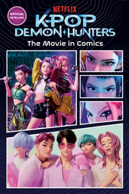 Kpop Demon Hunters: The Movie in Comics: The Official Retelling in Comic Form, Random House - Paperback - 9798217234301