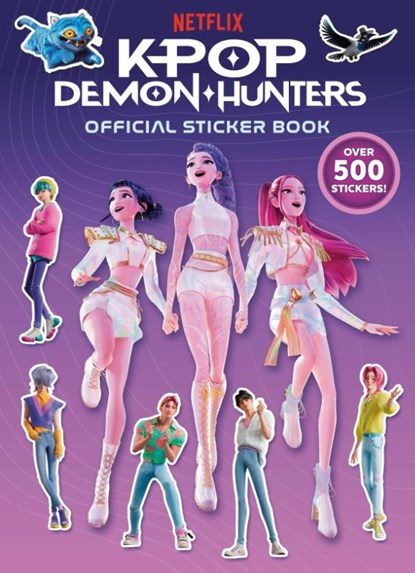 KPop Demon Hunters: Official Sticker Book, House Random - Paperback - 9798217236596
