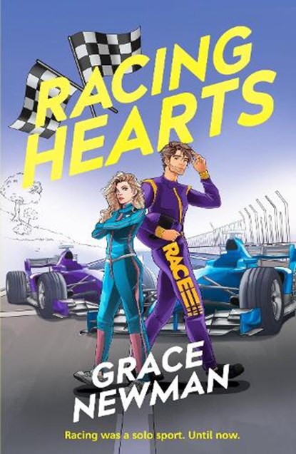 Racing Hearts: A Spicy, Rivals to Lovers F1 Romance, Grace Newman - Paperback - 9798217253111