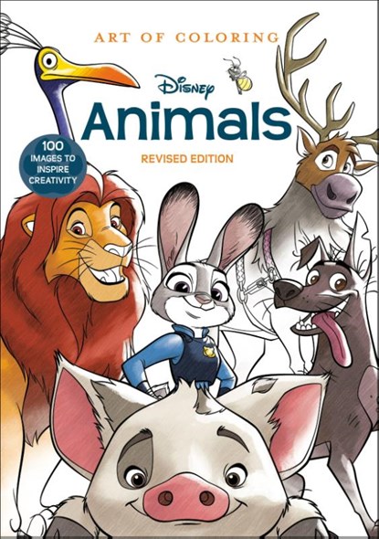 Art of Coloring: Disney Animals, Disney Books - Paperback - 9798217299669