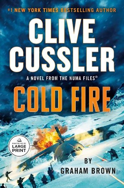 Clive Cussler Cold Fire, Graham Brown - Paperback - 9798217349180