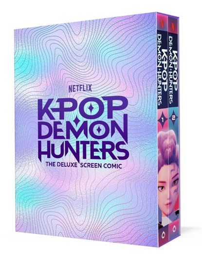 KPop Demon Hunters: The Official Screen Comic Boxed Set, Netflix - Paperback - 9798217373901
