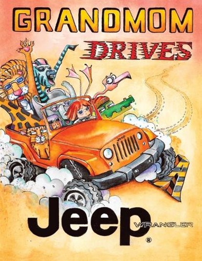 Grandmom Drives A Jeep, Michele M. Collins - Paperback - 9798218239756
