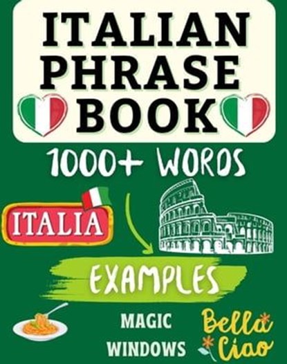 Italian Phrase Book, Magic Windows - Ebook - 9798223764175