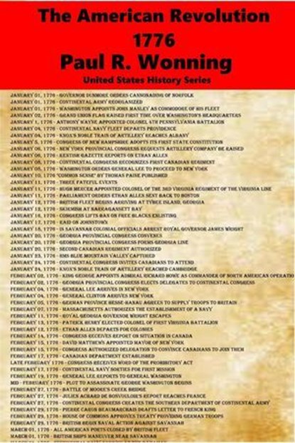 The American Revolution - 1776, Mossy Feet Books ; Paul R. Wonning - Ebook - 9798224466115
