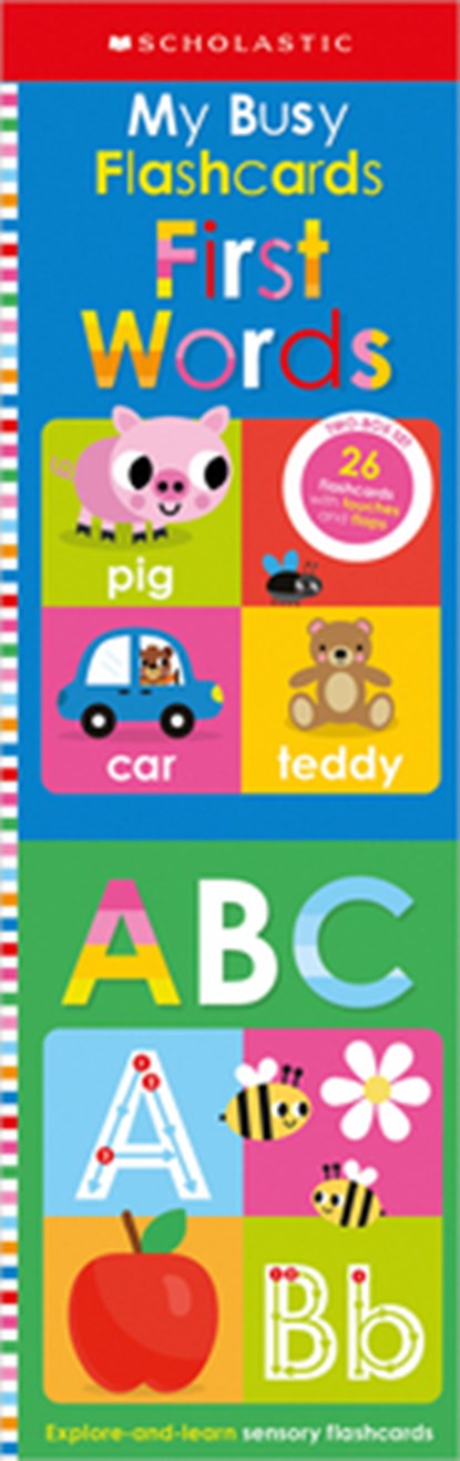 My Busy Flash Cards First Words and Abc: Scholastic Early Learners, Scholastic - Gebonden - 9798225014155