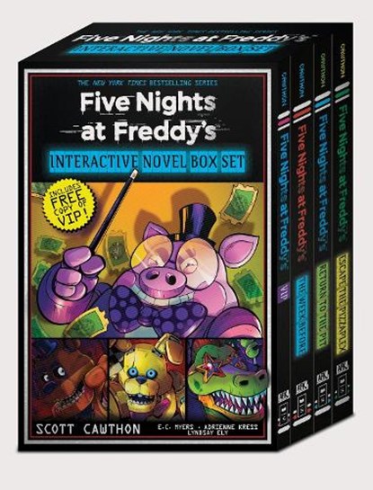 Five Nights at Freddy's: Interactive Novels Box Set, Scott Cawthon - Paperback - 9798225030469
