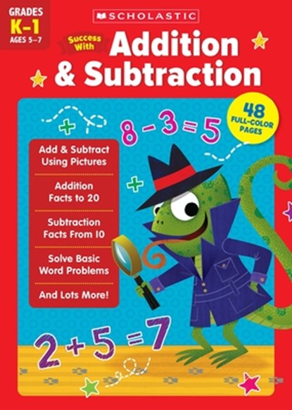 Scholastic Success with Addition & Subtraction (K-1), Scholastic Teaching Resources - Paperback - 9798225033323