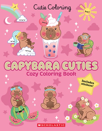 Capybara Cuties (Color & Chill), Scholastic - Paperback - 9798225042233