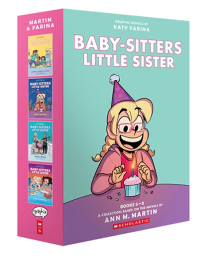 Baby-Sitters Little Sister Graphic Novels #5-8: A Graphix Collection, Katy Farina - Paperback - 9798225071813