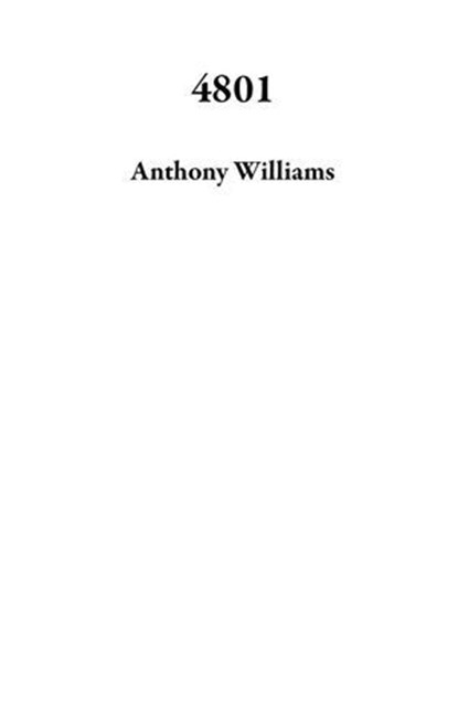 4801, Anthony Williams - Ebook - 9798227473882