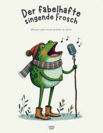 Der fabelhafte singende Frosch: Bilinguale englisch-deutsche Geschichten für Kinder, Artici Kids - Ebook - 9798227809124