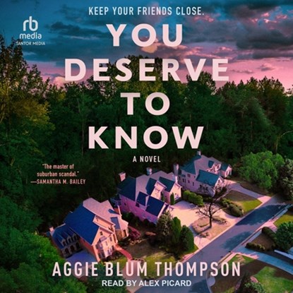 You Deserve to Know, Aggie Blum Thompson - AVM - 9798228448193