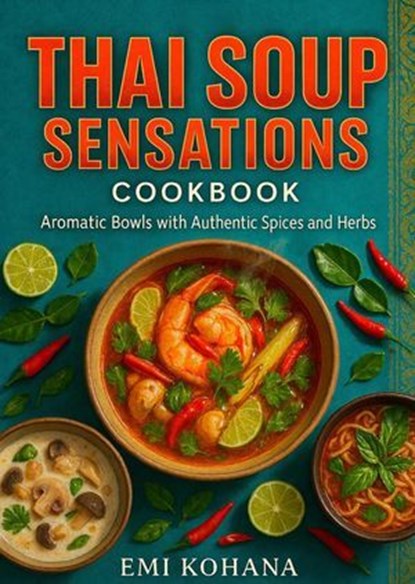 Thai Soup Sensations Cookbook – Aromatic Bowls with Authentic Spices and Herbs, Emi Kohana - Ebook - 9798230007210