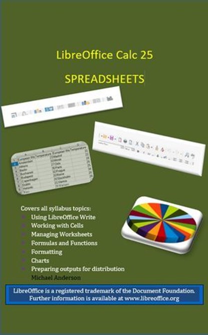 LibreOffice Calc 25 Spreadsheets, Michael Anderson - Ebook - 9798230280750