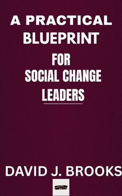 A Practical Blueprint For Social Change Leaders, David J. Brooks - Ebook - 9798231061129
