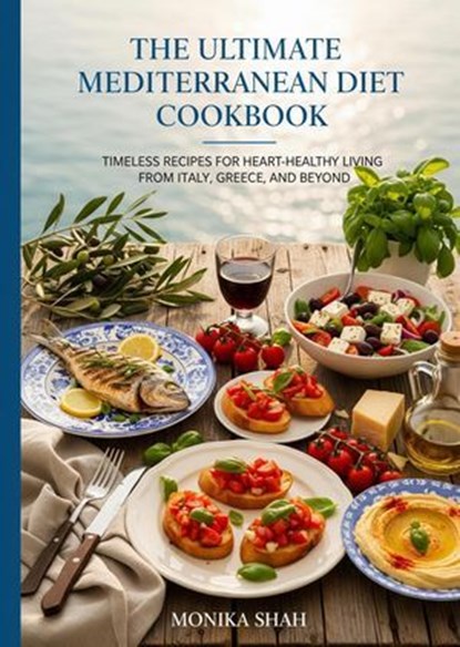 The Ultimate Mediterranean Diet Cookbook: Timeless Recipes for Heart-Healthy Living from Italy, Greece, and Beyond, Monika Shah - Ebook - 9798231140664