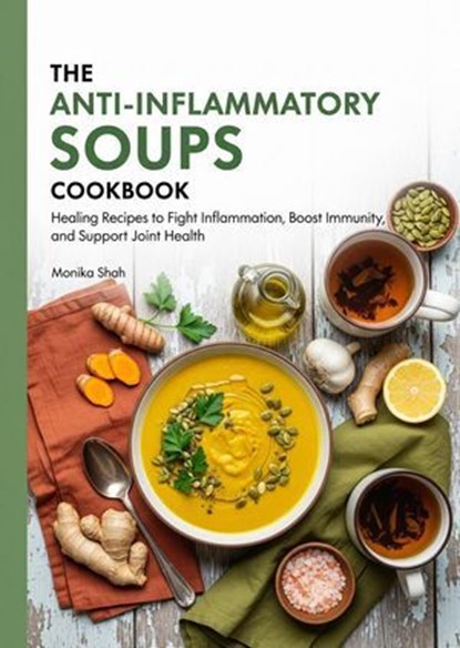 The Anti-Inflammatory Soups Cookbook: Healing Recipes to Fight Inflammation, Boost Immunity, and Support Joint Health, Monika Shah - Ebook - 9798231232826