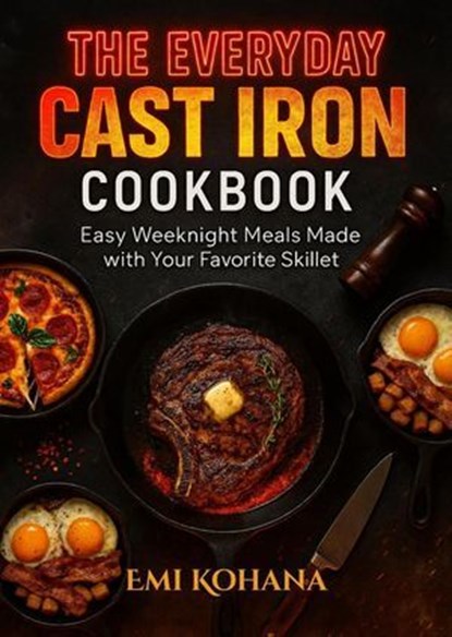 The Everyday Cast Iron Cookbook - Easy Weeknight Meals Made with Your Favorite Skillet, Emi Kohana - Ebook - 9798231459735