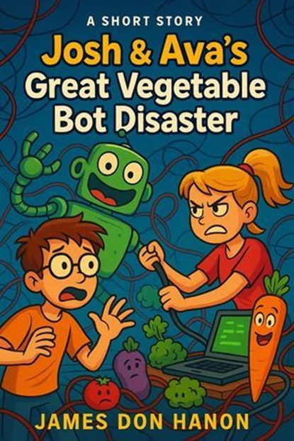 Josh & Ava’s Great Vegetable Bot Disaster, James Don Hanon - Ebook - 9798232333676